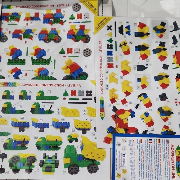 Morphan Advanced Model Colieful 500pc Building Blocks Set - Picture 6 of 6